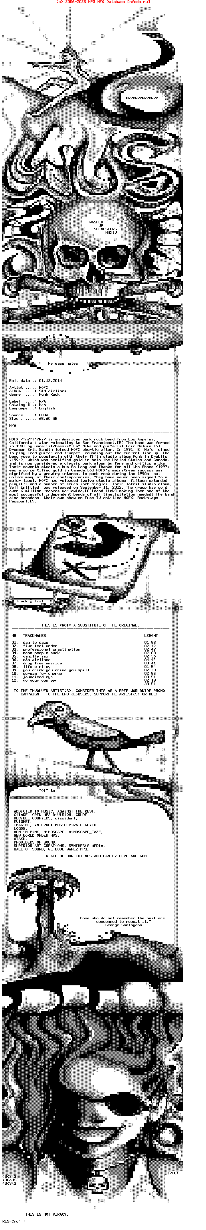 Nofx--Sandm_Airlines-CD-1989-WUS