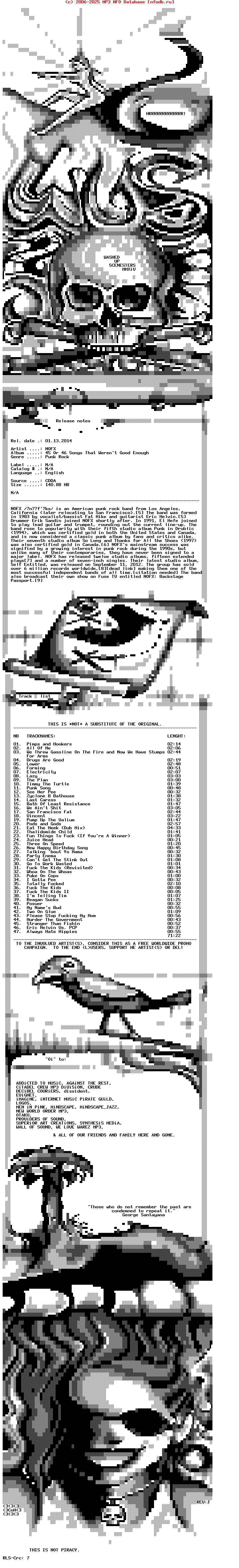 Nofx--45_Or_46_Songs_That_Werent_Good_Enough-2002-WUS