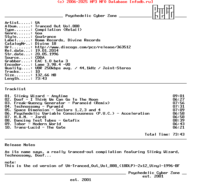 VA_-_Tranced_Out_Vol.888-CD-1996-PsyCZ