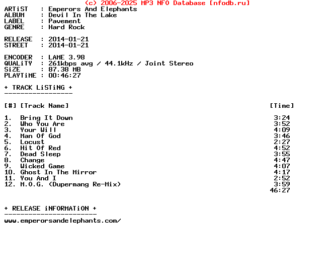 Emperors_And_Elephants-Devil_In_The_Lake-2014