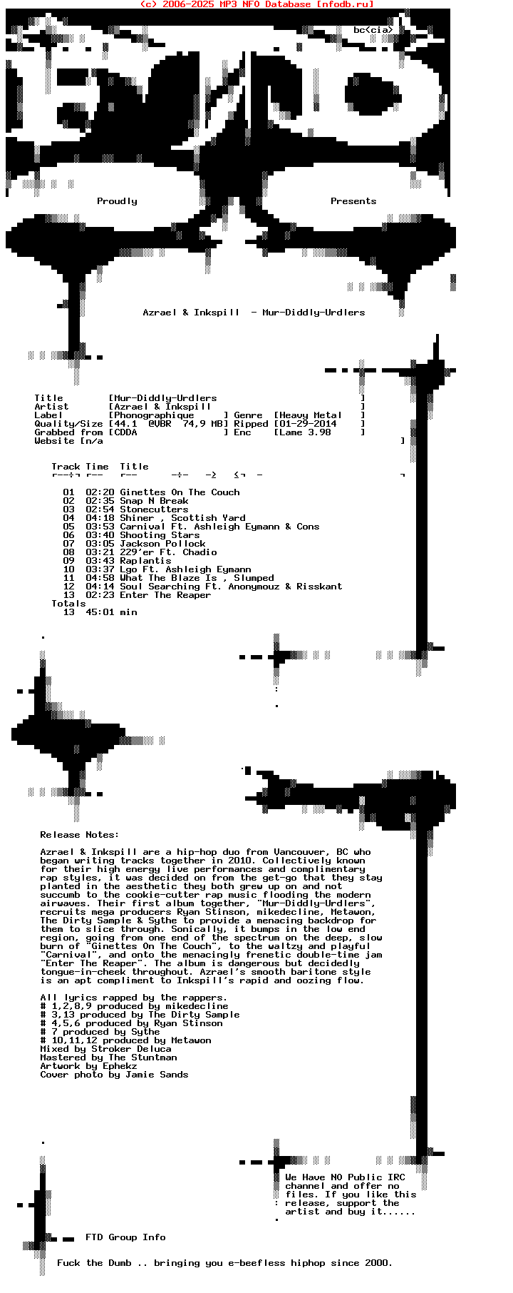 Azrael_And_Inkspill-Mur-Diddly-Urdlers-2013-FTD