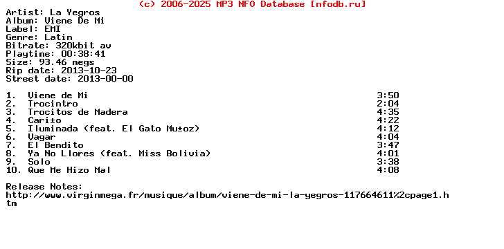 La_Yegros-Viene_De_Mi-(WEB)-2013