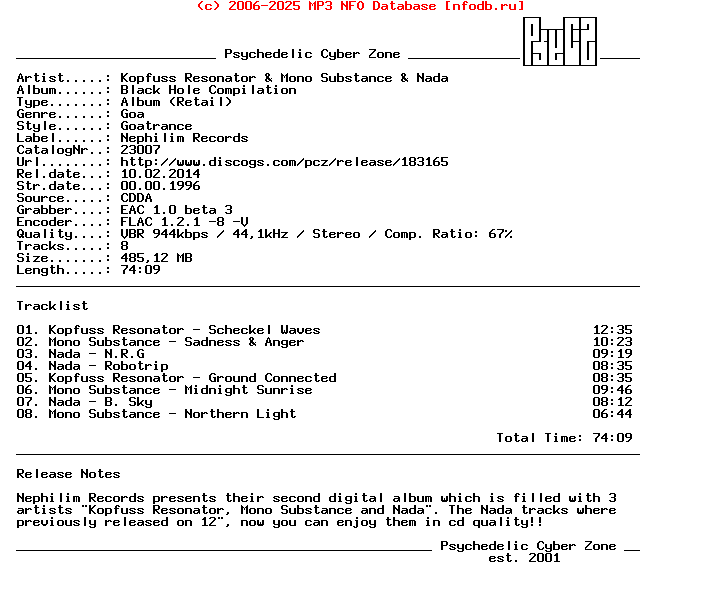 Kopfuss_Resonator_And_Mono_Substance_And_Nada_-_Black_Hole_Compilation-CD-FLAC-1996-PsyCZ