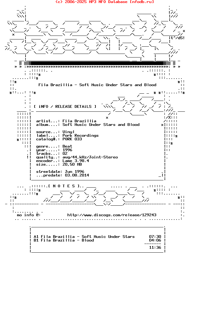 Fila_Brazillia_-_Soft_Music_Under_Stars_And_Blood-(PORK_033)-Vinyl-1996-Hta