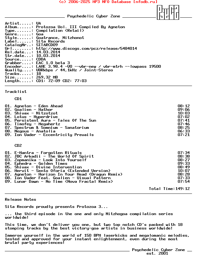 VA_-_Protozoa_Vol._Iii_Compiled_By_Agneton-2CD-2014-PsyCZ