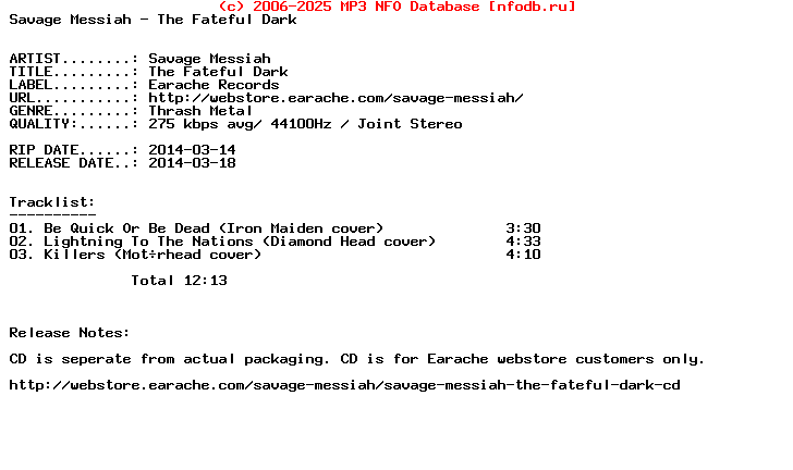 Savage_Messiah-The_Fateful_Dark-(BONUS_CDR)-2014