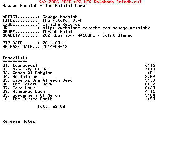 Savage_Messiah-The_Fateful_Dark-2014