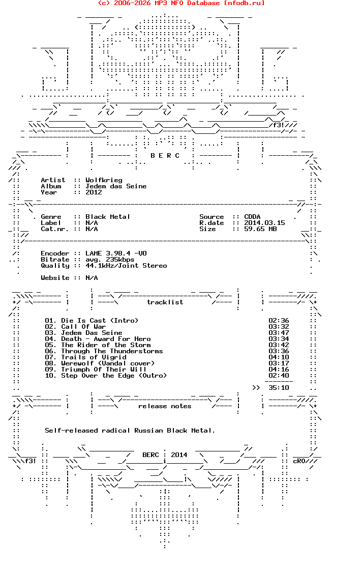 Wolfkrieg-Jedem_Das_Seine-RU-2012-BERC