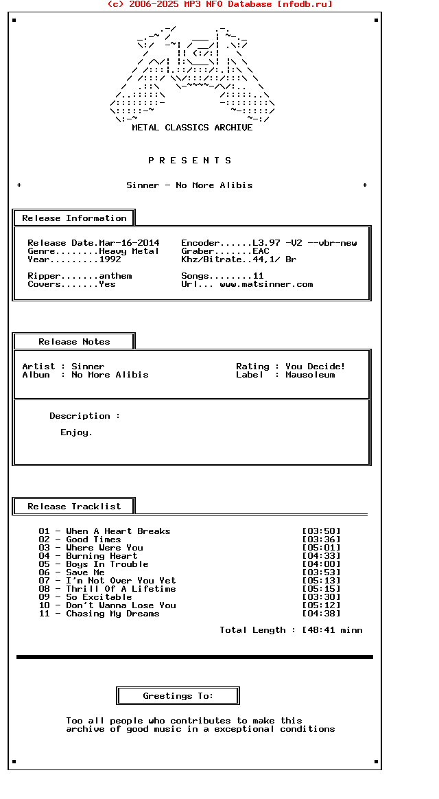 Sinner_-_No_More_Alibis-Ltd.Ed.-1992-Mca_Int