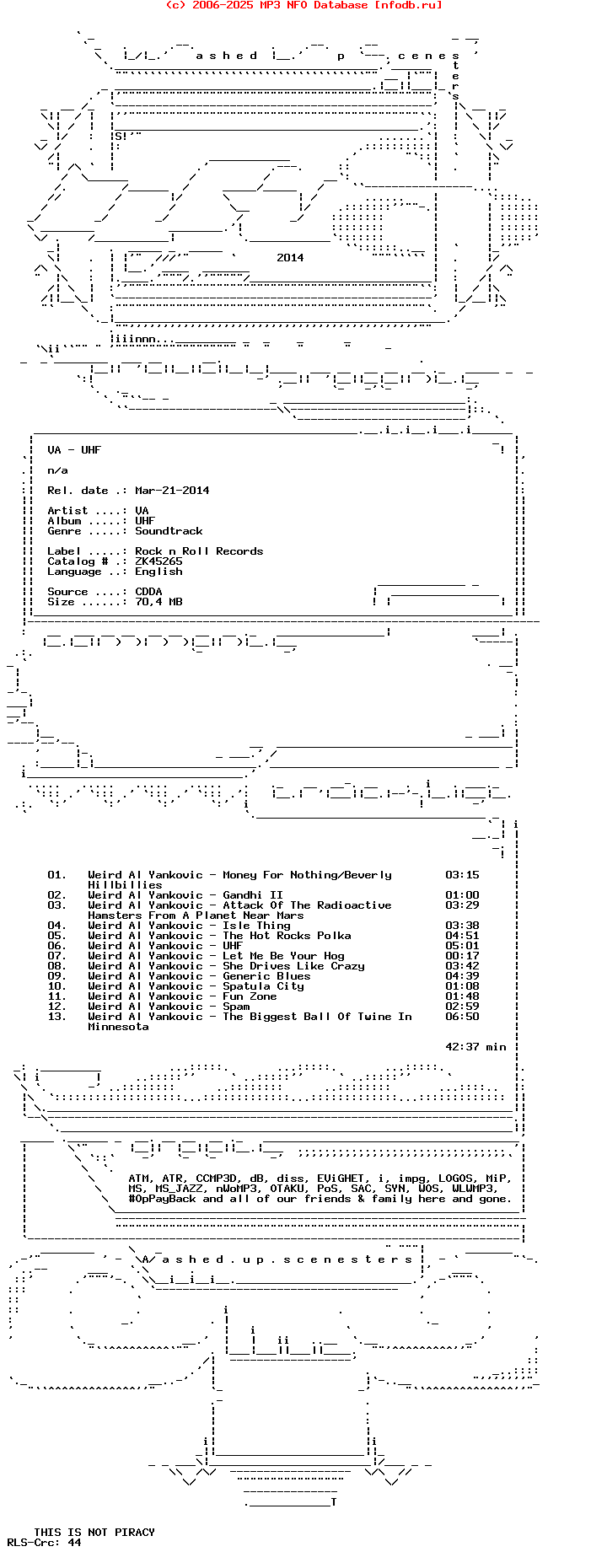 VA--Uhf-Ost-Zk45265-CD-1989-WUS