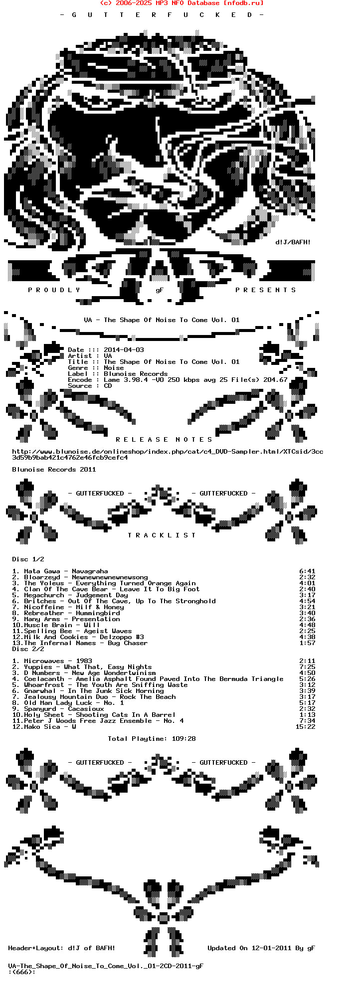 VA-The_Shape_Of_Noise_To_Come_Vol._01-2CD-2011