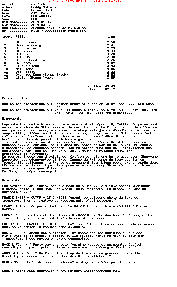 Catfish-Muddy_Shivers-2014