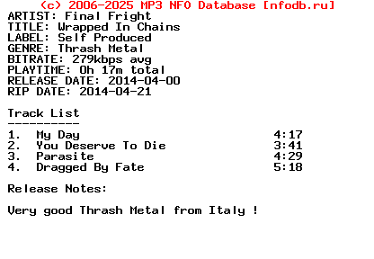 Final_Fright-Wrapped_In_Chains-(EP)-2014