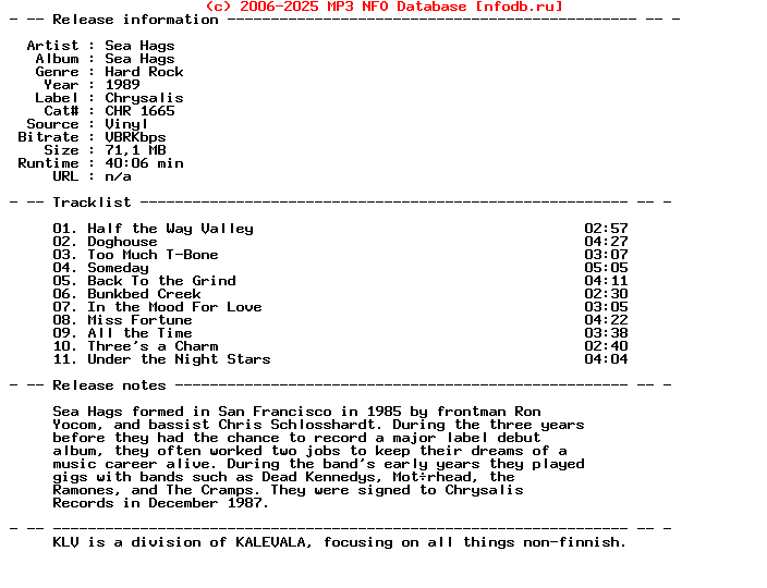 Sea_Hags-Sea_Hags-Lp-1989-Klv_Int