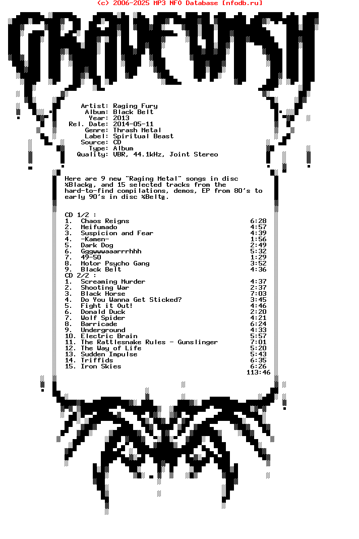Raging_Fury-Black_Belt-2CD-2013