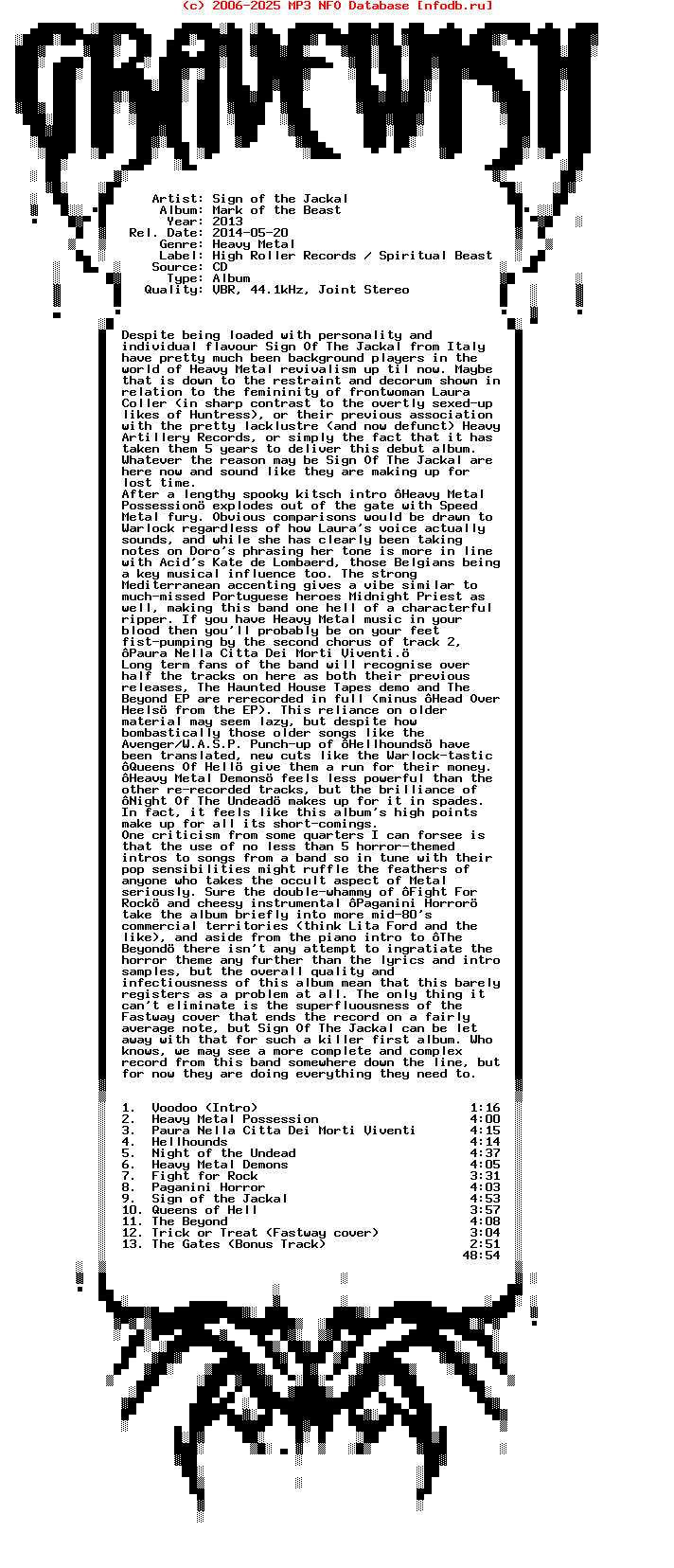 Sign_Of_The_Jackal-Mark_Of_The_Beast-2013