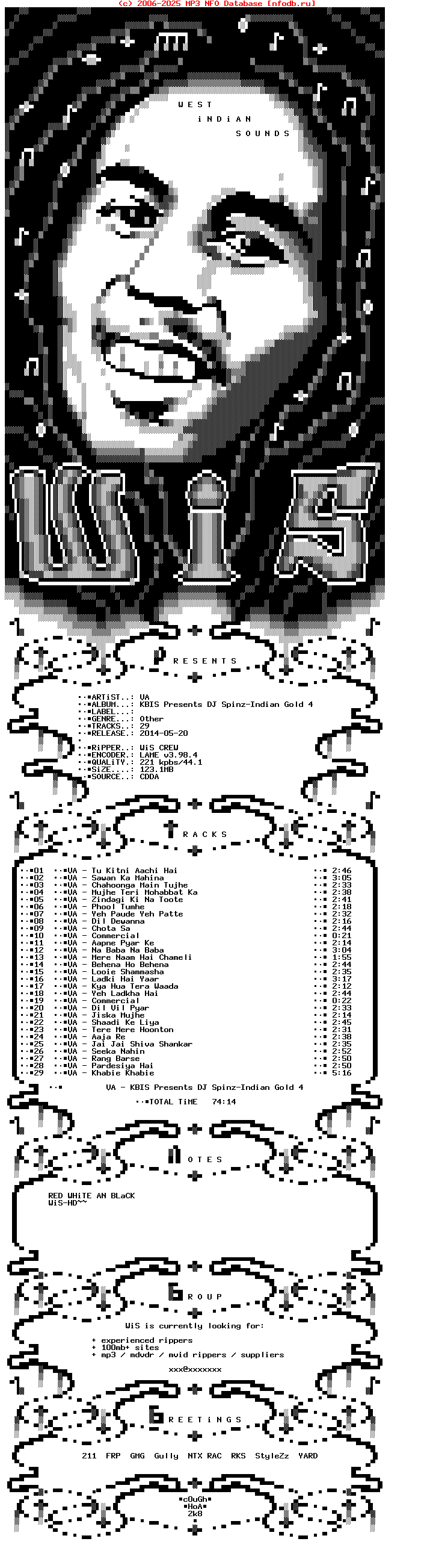 VA-Kbis_Presents_Dj_Spinz-Indian_Gold_4-Bootleg-2014