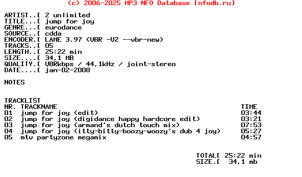 2_Unlimited_-_Jump_For_Joy-CDM-1996