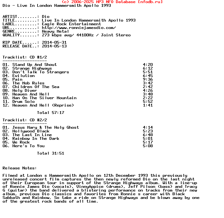 Dio-Live_In_London_Hammersmith_Apollo_1993-2CD-2014