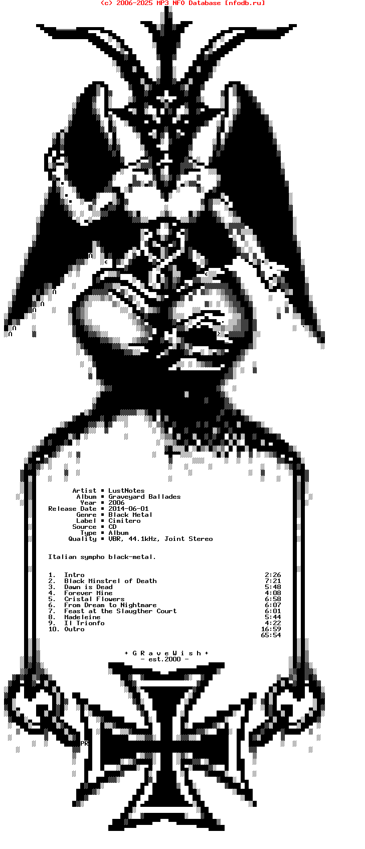 Lustnotes-Graveyard_Ballades-2006