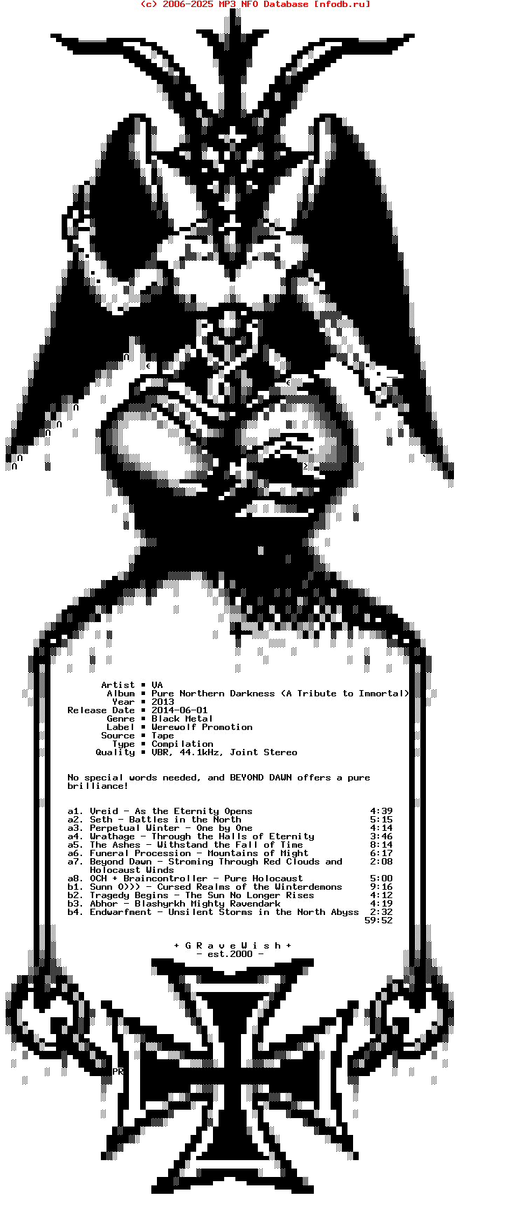 VA-Pure_Northern_Darkness_(A_TRIBUTE_TO_IMMORTAL)-Tape-2013