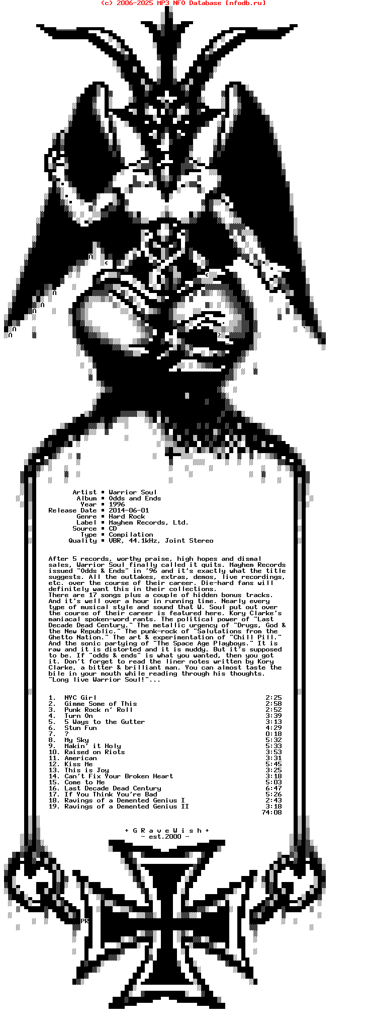 Warrior_Soul-Odds_And_Ends-1996