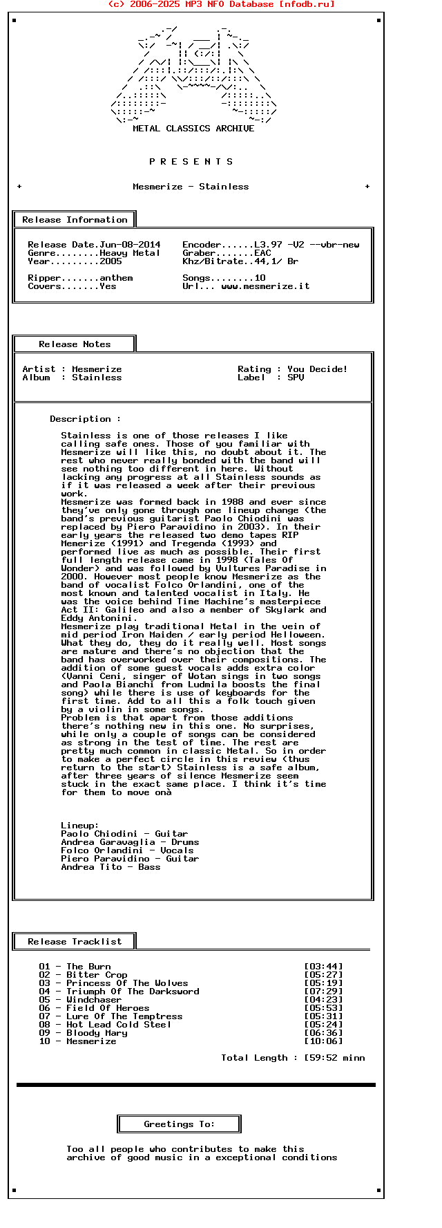 Mesmerize_-_Stainless-Digipak-2005-Mca_Int