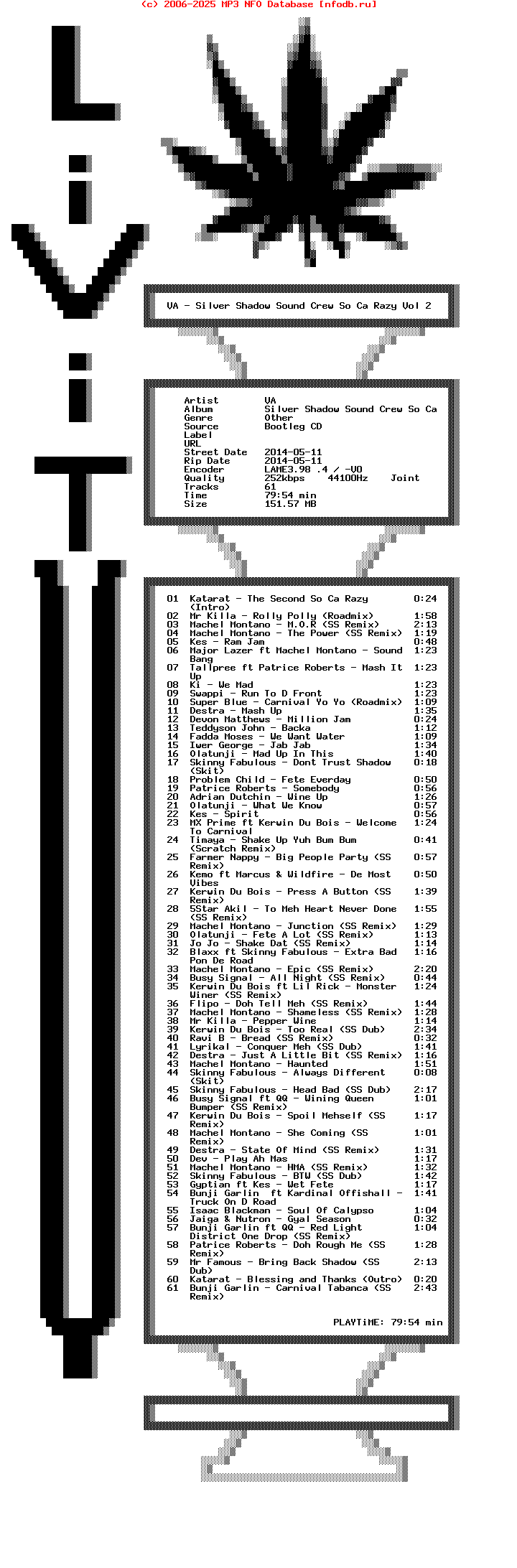 VA-Silver_Shadow_Sound_Crew_So_Ca_Razy_Vol_2-Bootleg_Cd-2014-Lvy