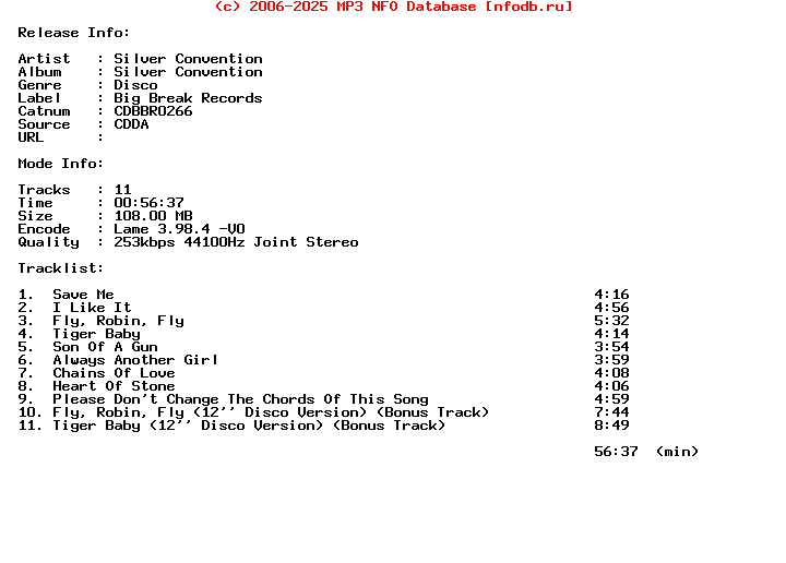 Silver_Convention-Silver_Convention-(CDBBR0266)-Remastered-CD-2014