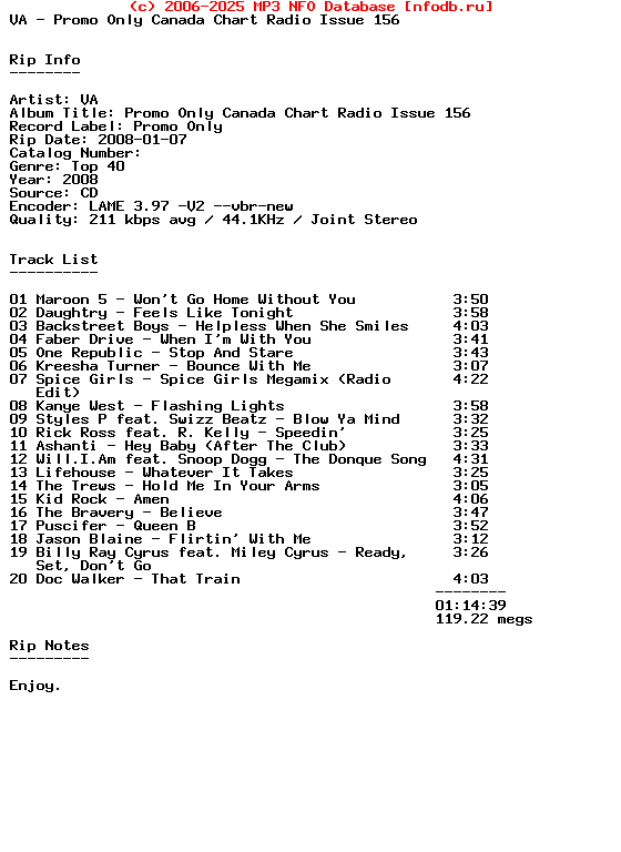 VA-Promo_Only_Canada_Chart_Radio_Issue_156-2008
