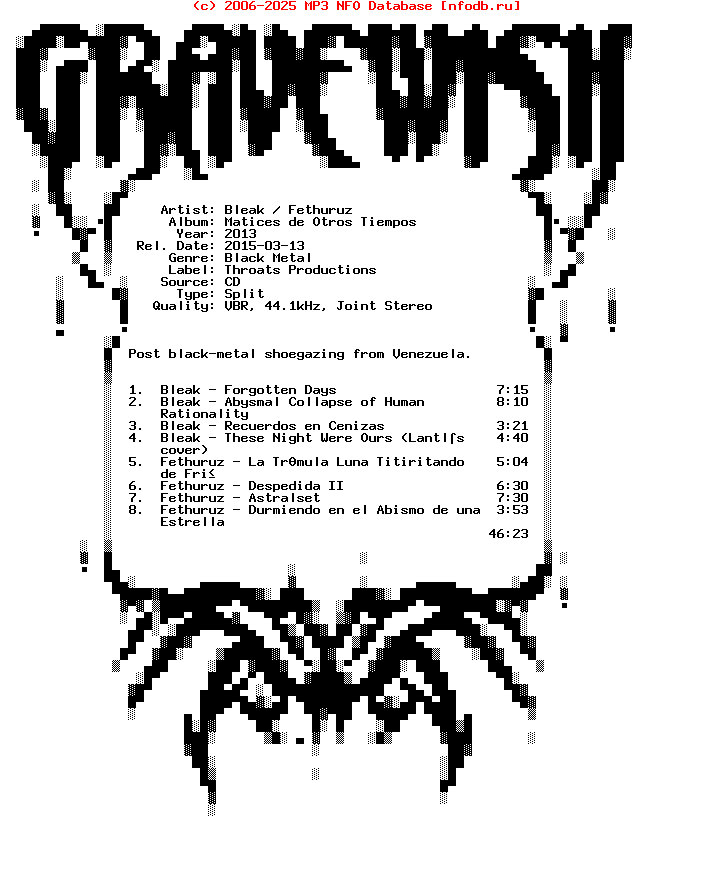 Bleak_-_Fethuruz-Matices_De_Otros_Tiempos-Split-ES-2013