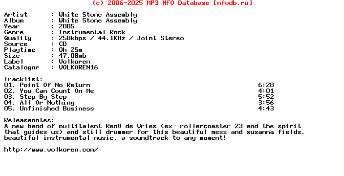 White_Stone_Assembly-White_Stone_Assembly-EP-2005