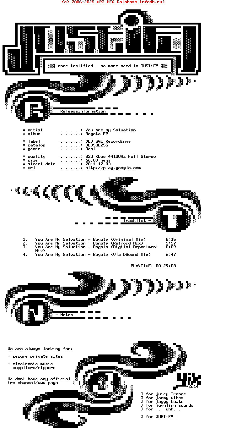 You_Are_My_Salvation-Bogota_Ep-Oldsql255-WEB-2014-Justify