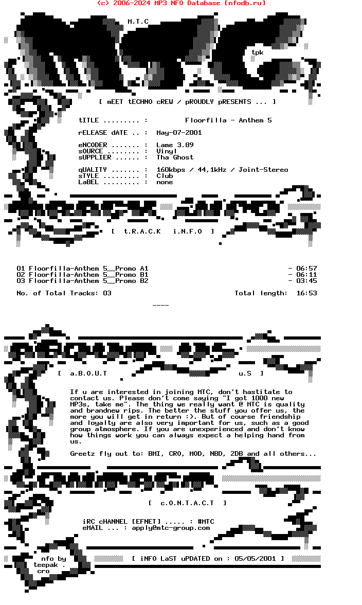 Floorfilla-Anthem_5-Promo_Vinyl-2001-MTC