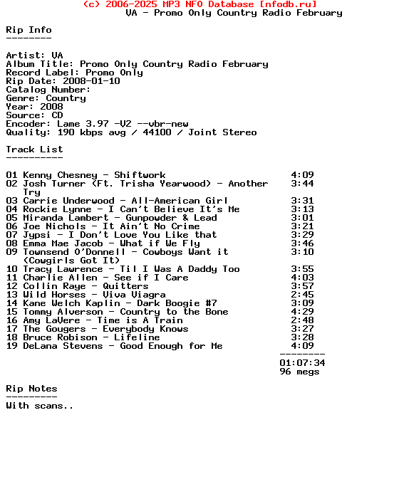 VA-Promo_Only_Country_Radio_February-2008