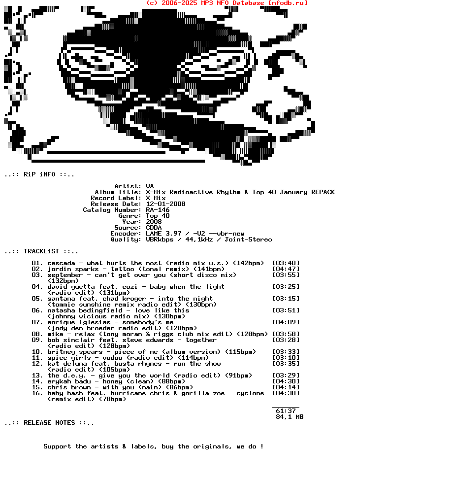VA_-_X-Mix_Radioactive_Rhythm_And_Top_40_January-REPACK-2008