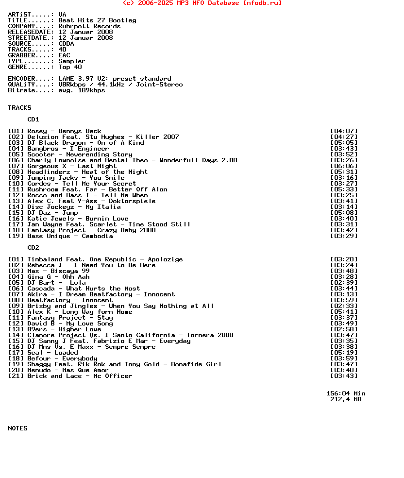 VA_-_Beat_Hits_27-2CD-Bootleg-2008