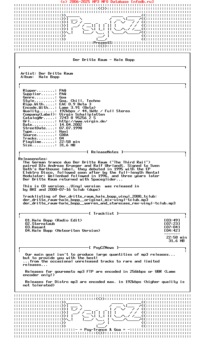 Der_Dritte_Raum_-_Hale_Bopp-(CDM)-1998-PsyCZ