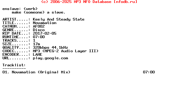 Keely_And_Steady_State-Novamation-(AF002)-WEB-2017