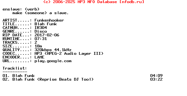 Funkenhooker-Blah_Funk-(IR304)-WEB-2017