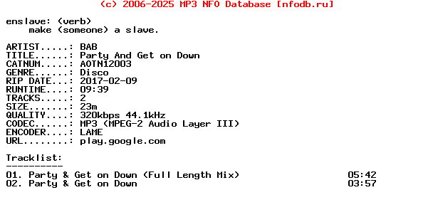 Bab-Party_And_Get_On_Down-(AOTN12003)-WEB-2017