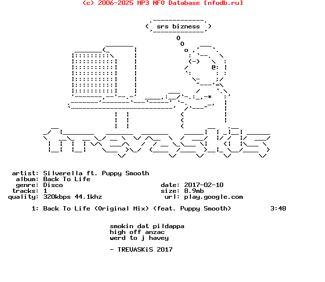 Silverella_Feat_Puppy_Smooth-Back_To_Life-(CR004)-WEB-2017