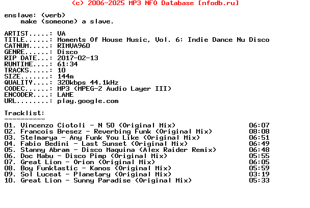 VA-Moments_Of_House_Music_Vol_6_Indie_Dance_Nu_Disco-(RIMVA960)-WEB-2017