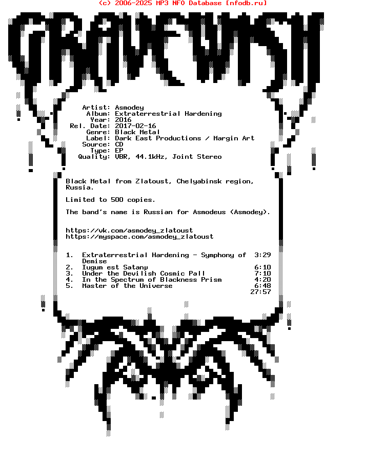 Asmodey-Extraterrestrial_Hardening-EP-2016