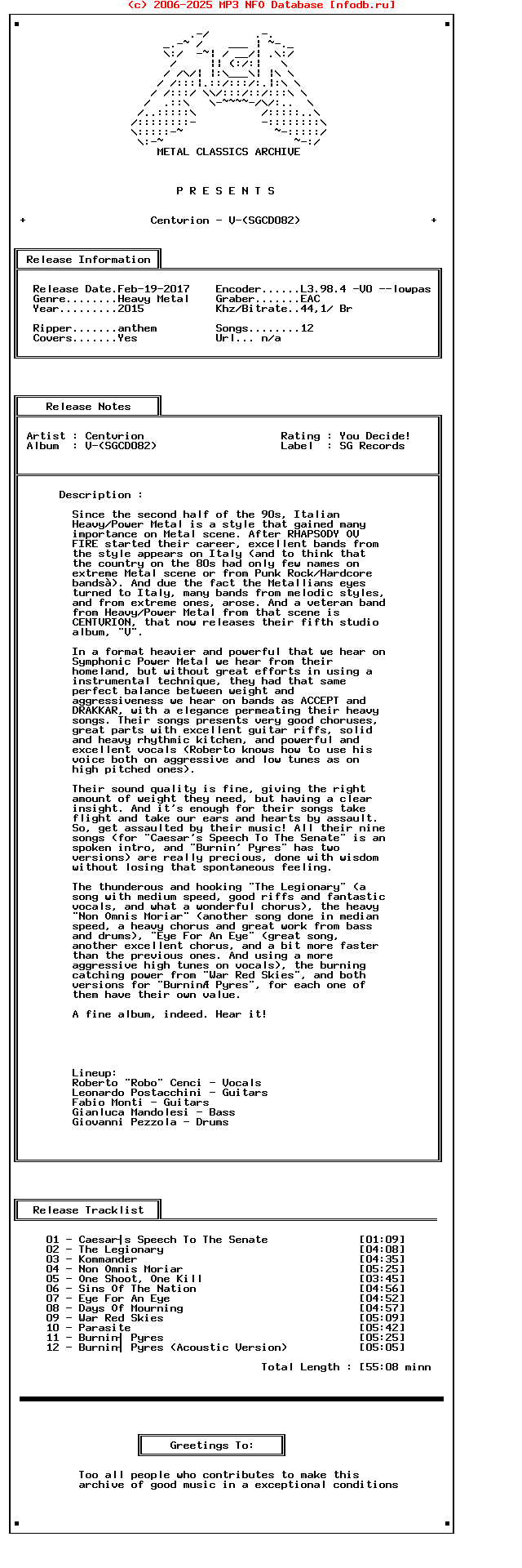 Centvrion_-_V-(SGCD082)-2015-Mca_Int