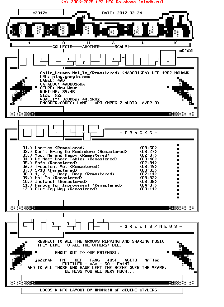 Colin_Newman-Not_To_(REMASTERED)-(4AD0016DA)-WEB-1982