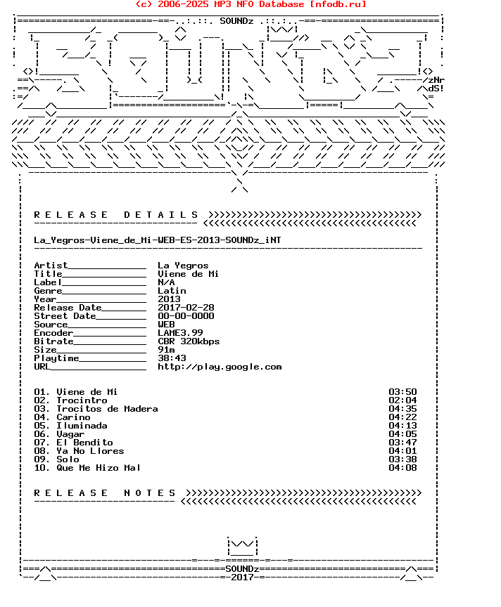 La_Yegros-Viene_De_Mi-WEB-ES-2013-Snz
