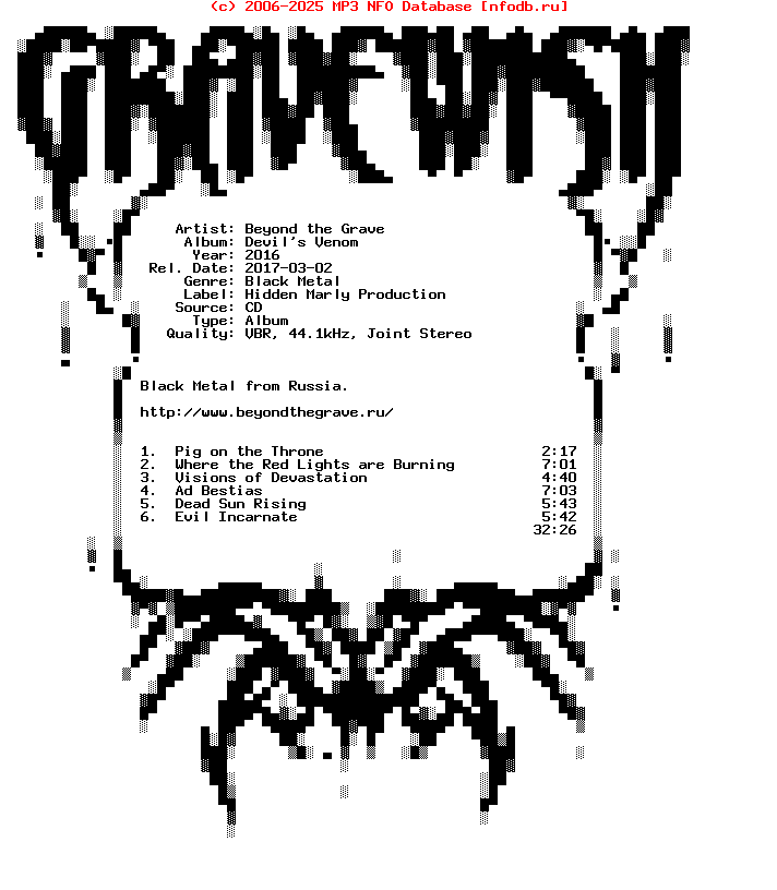 Beyond_The_Grave-Devils_Venom-2016