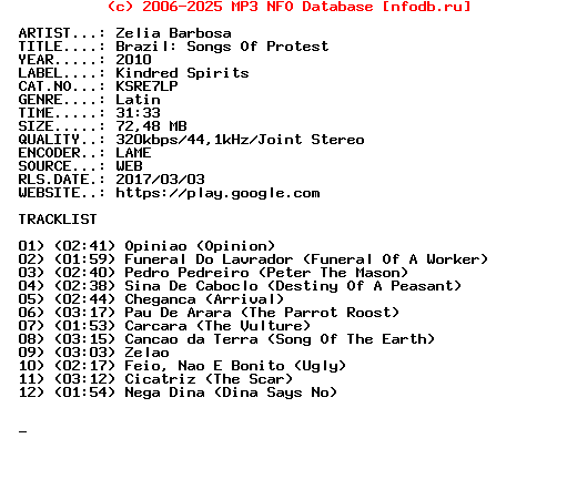Zelia_Barbosa-Brazil_Songs_Of_Protest-(KSRE7LP)-WEB-2010