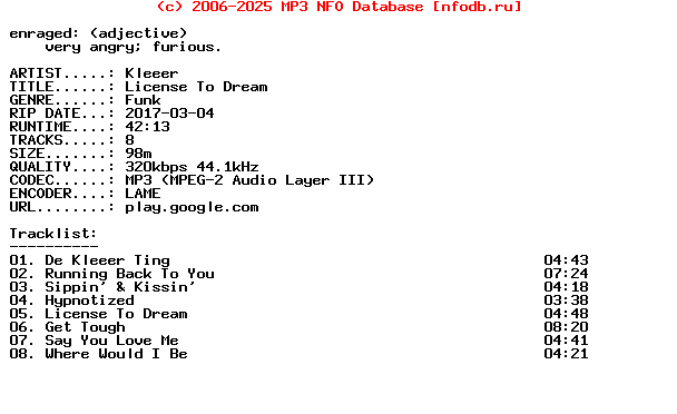 Kleeer-License_To_Dream-WEB-1981